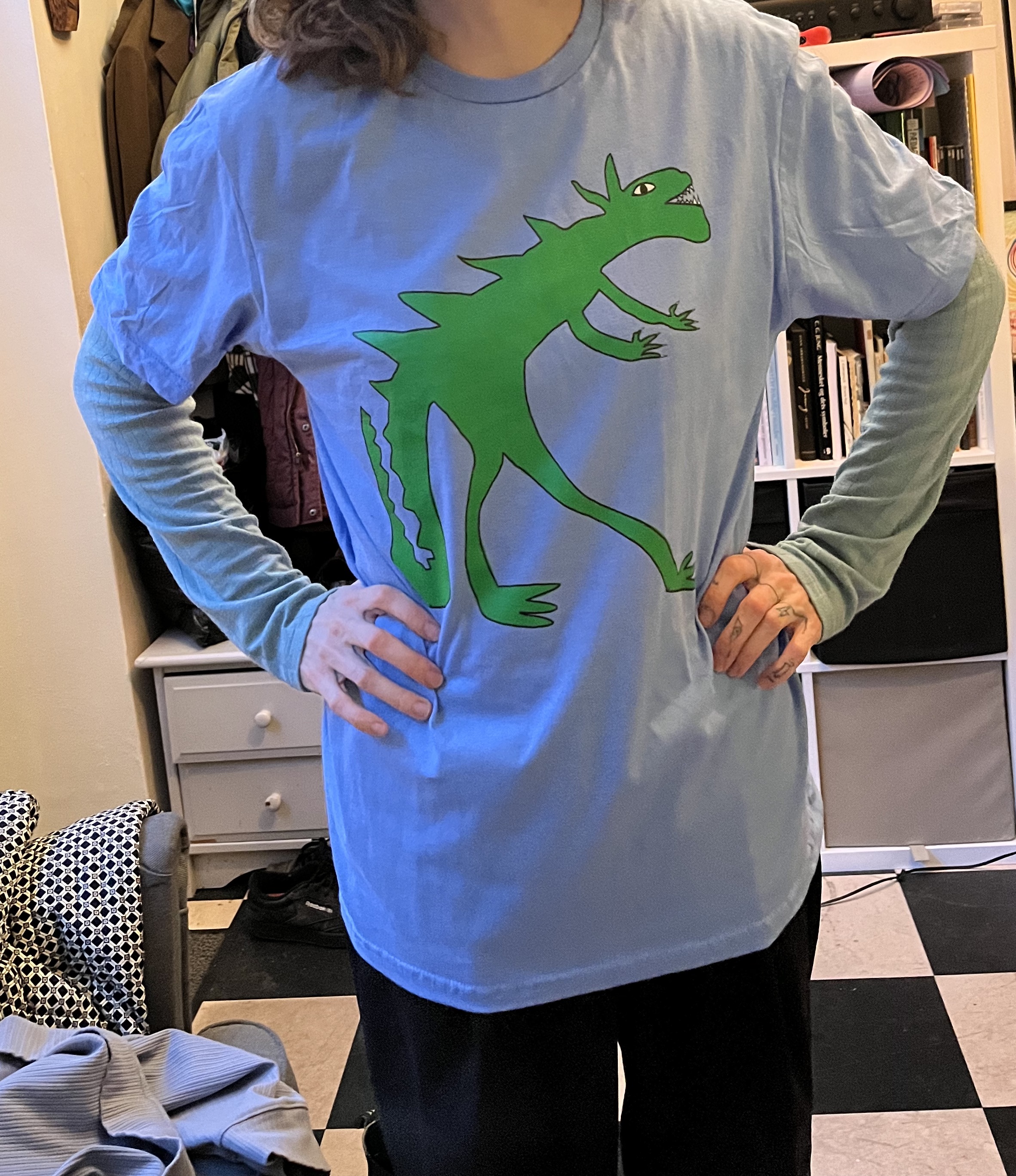 dinoshirt billede